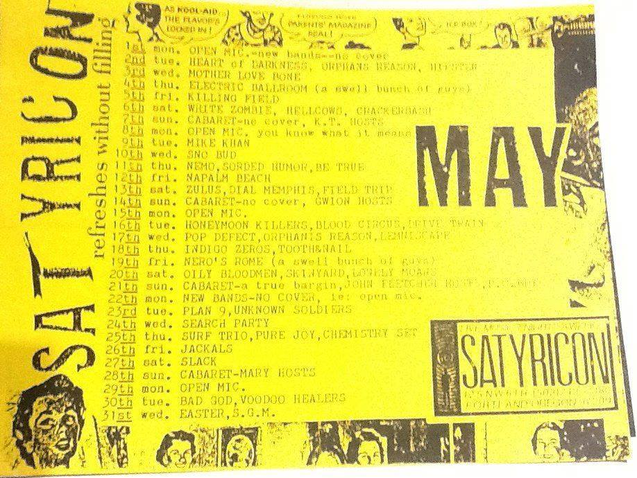May 1989 Calendar