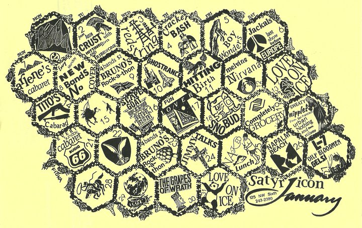 January 1990 Calendar