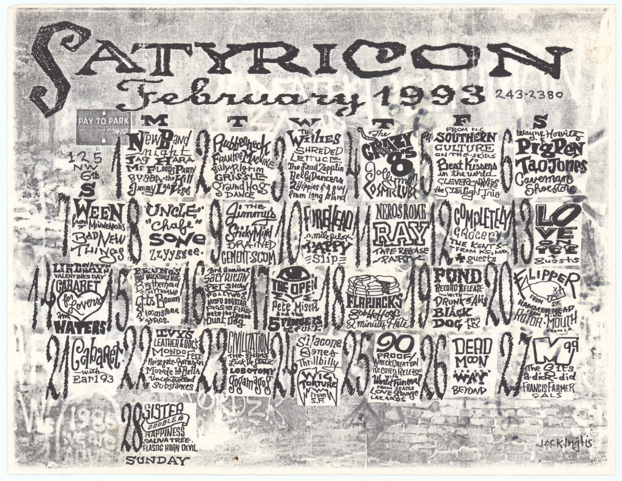 February 1993 Calendar