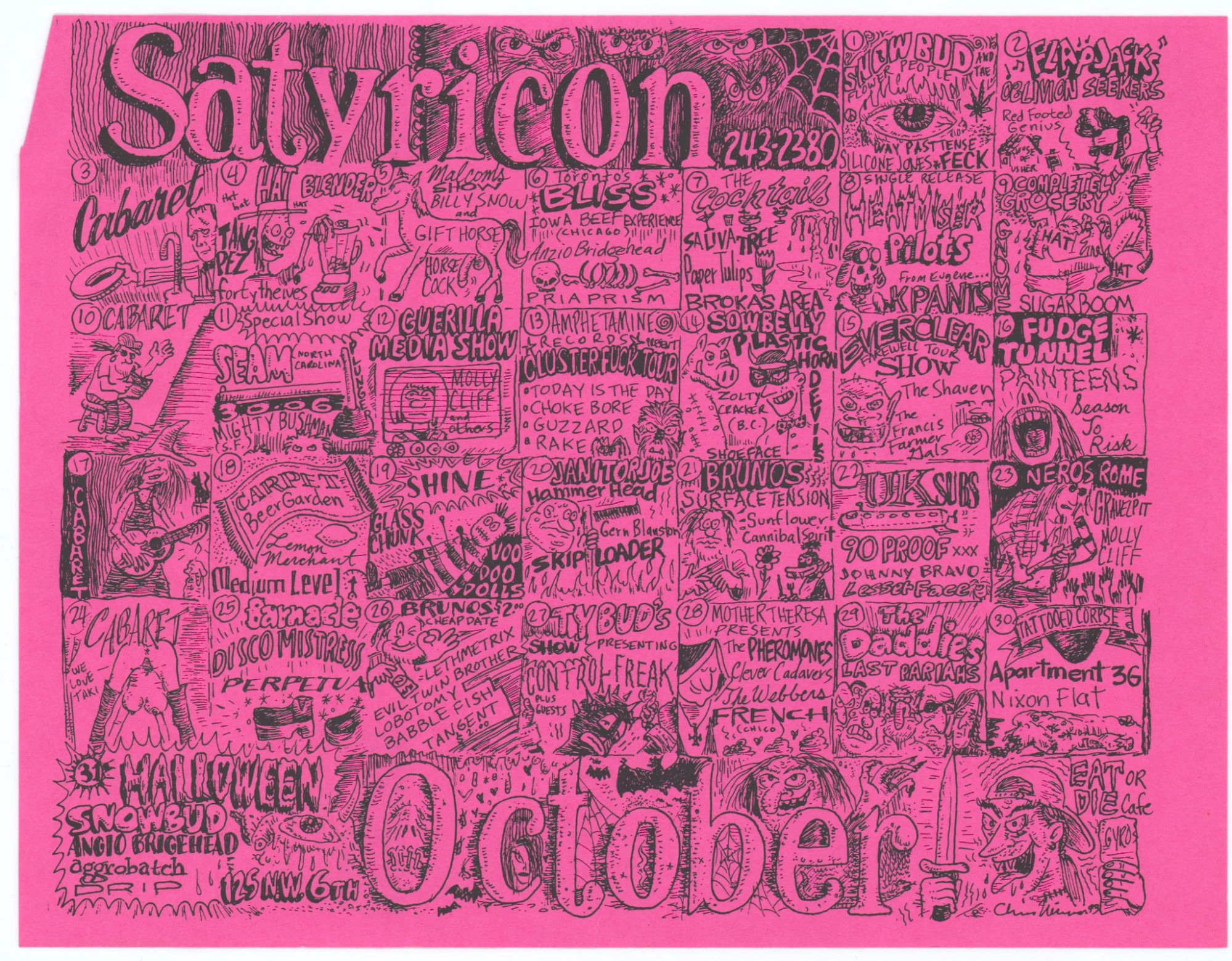 October 1993 Calendar