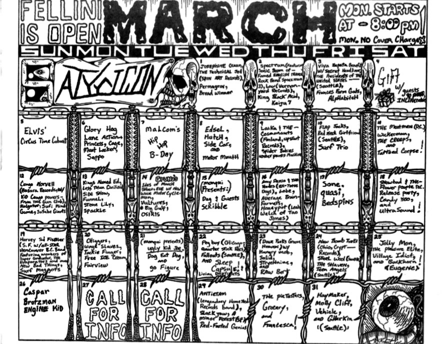 March 1995 Calendar